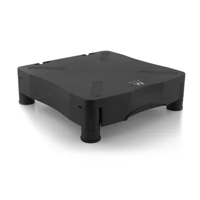 Elevador soporte monitor ewent ew1280 con cajon negro regulable en altura