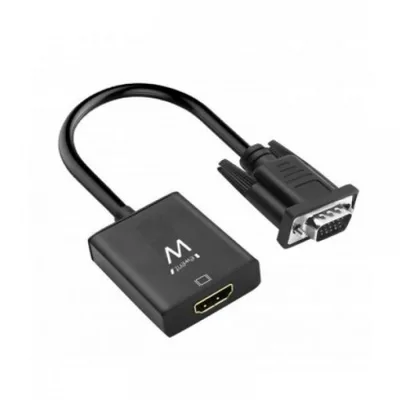 Cable adaptador ewent vga a hdmi con audio - macho - hembra