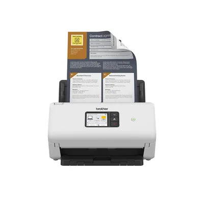 Escaner sobremesa brother ads4550w -  35ppm -  adf 60 hojas