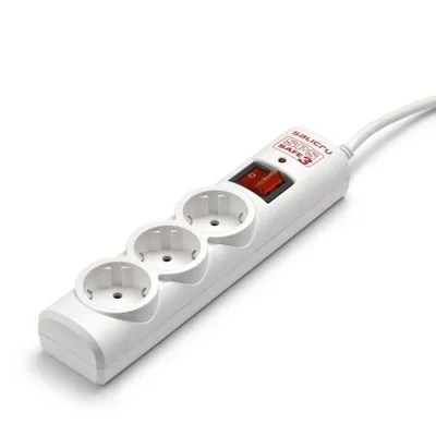 Regleta salicru sps safe 3 3 tomas schuko control sobretensiones