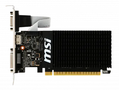 Tarjeta grafica msi gt 710 2gd3h lp 2gb gddr3 - hdmi - dvi - d - vga