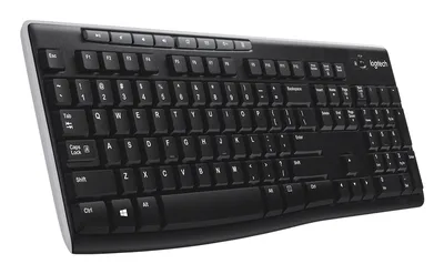 Teclado logitech k270  negro wireless inalambrico 2.4ghz