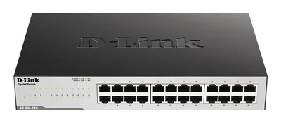 Switch 24 puertos 10 - 100 - 1000 go - sw - 24g d - link