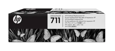Cabezal impresion hp 711 c1q10a negro amarillo cian magenta t120