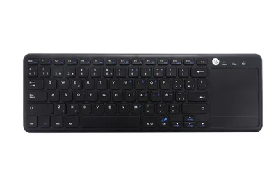 Teclado inalambrico coolbox touchpad coo - tew01 - bk