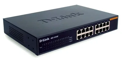 Switch 16 puertos 10 - 100 soho d - link