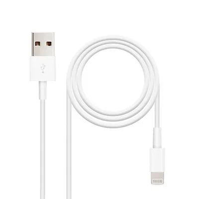 Cable lightning a usb tipo a nanocable 50cm -  macho - macho
