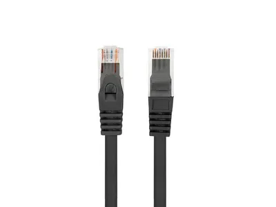 Cable red lanberg latiguillo cat.6 utp 10m negro fluke passed
