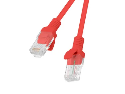 Cable red lanberg latiguillo cat.6 utp 10m rojo fluke passed