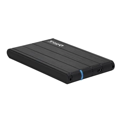 Caja externa tooq tqe - 2530b para hdd 2.5 pulgadas sata 3 usb 3.0 negro