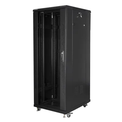 Armario lanberg rack 19 pulgadas 32u 600x800 negro