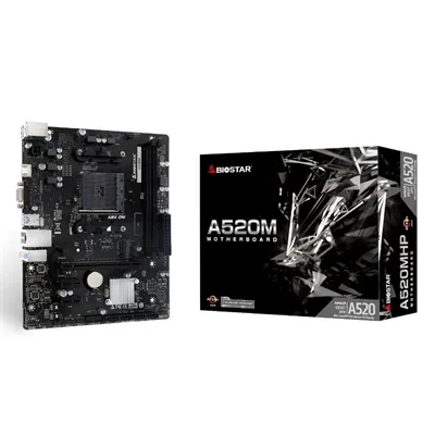 Placa base biostar am4 a520mhp matx ddr4