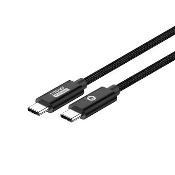 Cable usb - c conceptronic macho -  macho 1.2m usb 3.2 gen 2 100w 20v 5a 10gbps e - mark