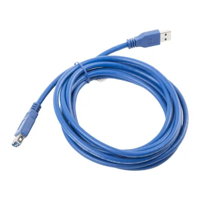Cable alargador lanberg usb 3.0 macho -  hembra -  3m azul
