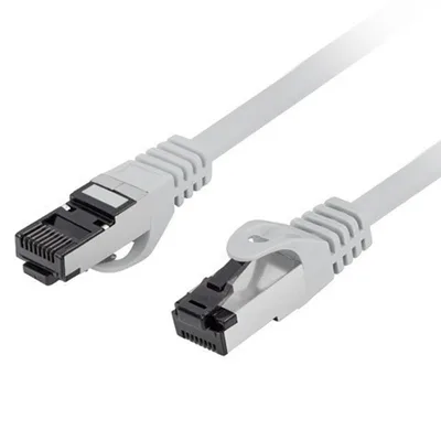 Cable red lanberg latiguillo cat.8.1 s - ftp lszh cu 3m gris fluke passed