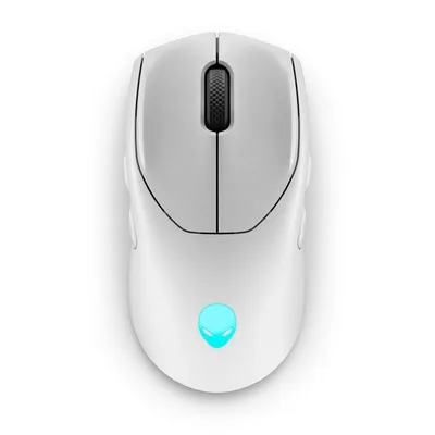 Raton inalambrico gaming dell alienware tri - mode aw720m luz lunar