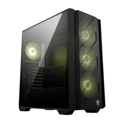 Caja ordenador gaming msi mag forge 330r airflow atx cristal templado negra