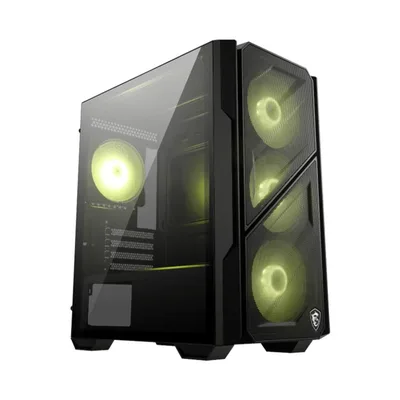 Caja ordenador gaming msi mag forge m110r airflow matx negra