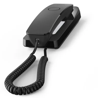 Telefono fijo gigaset desk 200 negro - cable