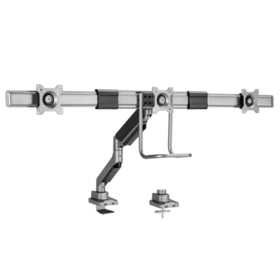 Soporte mesa equip vesa hasta 32 pulgadas 100x100 max 6kg triple pantalla