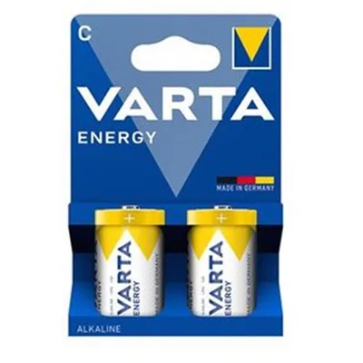 Blister pilas varta alcalinas energy lr14 c -  2 pilas