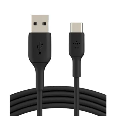 Cable usb tipo c a usb tipo a belkin 2m -  macho - macho -  negro