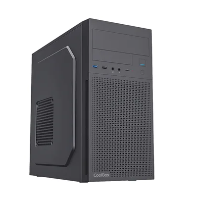 Caja ordenador coolbox m680 matx negra 500w
