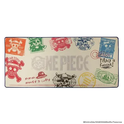 Alfombrilla de escritorio one piece netflix crónicas del sombrero de paja