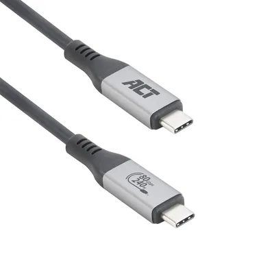Cable usb - c usb 4.0 80gbps 240w usb - if 1.5m act connectivity