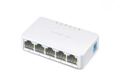 Switch mercusys ms105 5 puertos -  10 - 100mbps -  rj45
