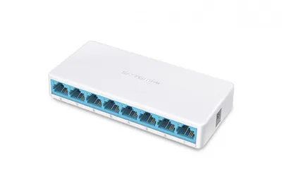 Switch mercusys ms108 8 puertos -  10 - 100mbps -  rj45