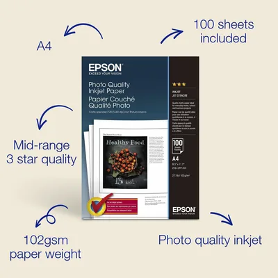 Papel epson especial hq a4 100 hojas