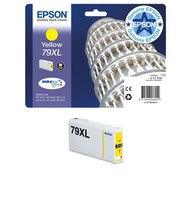 Cartucho tinta epson t791140 negro 14.4ml  900pag wf - 4630464051105190 -  torre de pisa