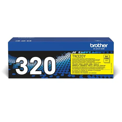 Toner brother tn320y amarillo 1500 páginas dcp9055 -  dcp9270cdn -  mfc - 9460cdn -  mfc9465cdn