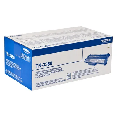 Toner brother tn3380 negro 8000 páginas hl - 5440d -  5450dn -  5470dw -  6180dw