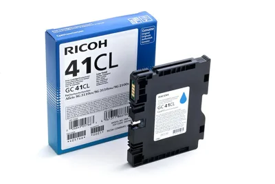 Cartucho gel ricoh gc - 41ci cian (600 pag)