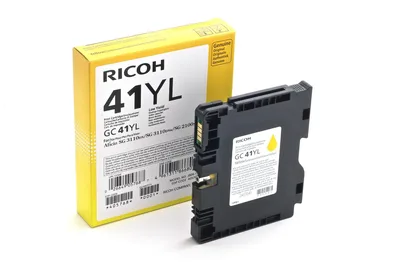 Cartucho gel ricoh gc - 41yi amarillo (600 pag)