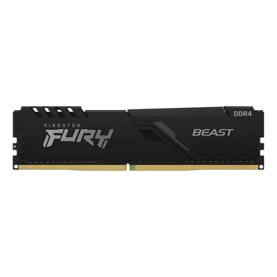 Memoria ram ddr4 16gb kingston - 3200mhz - pc4 - 25600 - fury beast rgb - negro - 1.2v