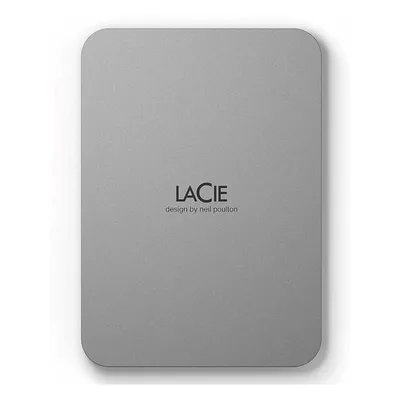 Disco duro externo hdd lacie mobile 2tb 2.5 pulgadas usb tipo c