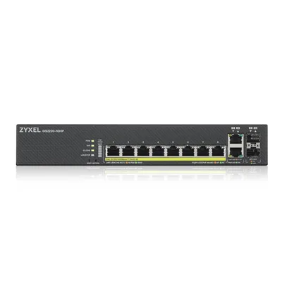 Switch 12 puertos zyxel gs2220 - 10hp - eu0101f