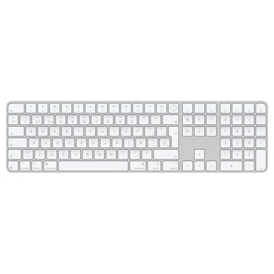 Teclado apple magic keyboard inalambrico touch id + numerico