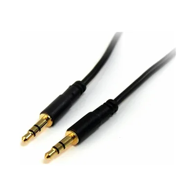 Cable jack 3.5mm startech 1.8m -  macho - macho -  negro