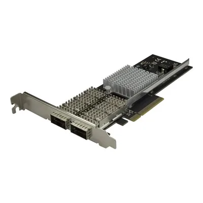 Tarjeta de red startech pex40gqsfdpi 2x qsfp+