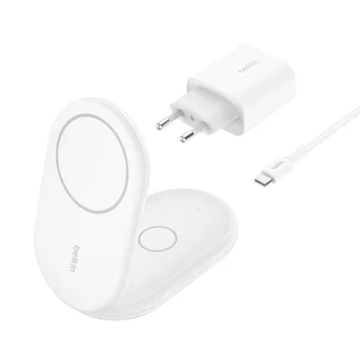 Base de carga inalambrica belkin wiz028vfwh blanca