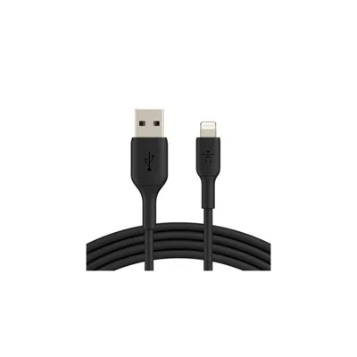 Cable lightning a usb tipo a belkin 2m -  macho - macho -  negro