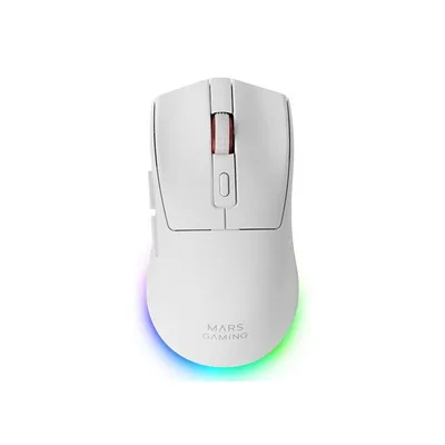 Raton inalambrico mars gaming mm - t3w blanco