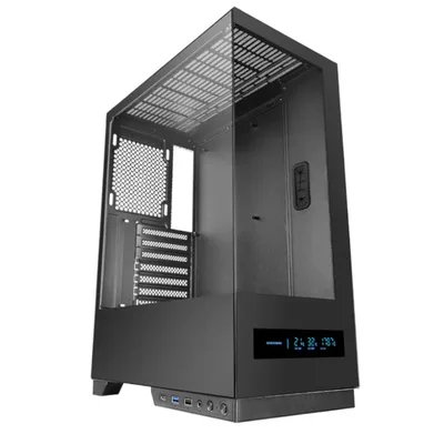 Caja ordenador mars gaming mcpulsar atx pantalla cristal templado negra
