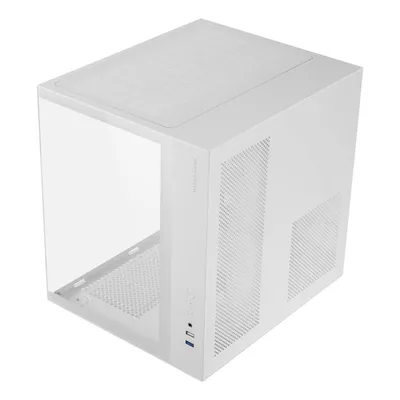 Caja ordenador mars gaming mcvonew atx frgb cristal templado blanca