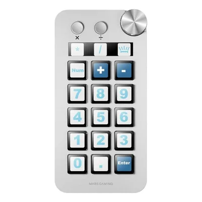 Control deck mars gaming msdneow blanco