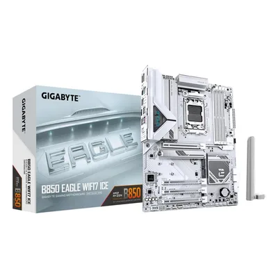 Placa base gigabyte b850 eagle wifi7 ice atx -  4x ddr5